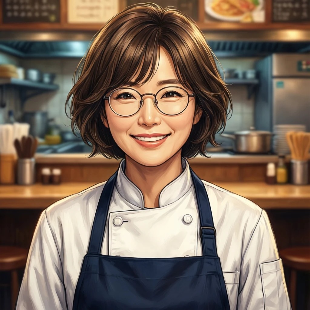 연세대 앞 예시식당 가게 AI 얼굴