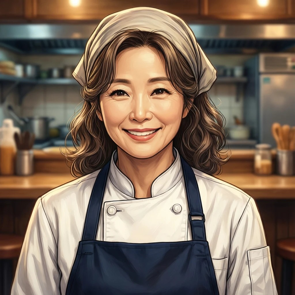 인하대 앞 예시식당 가게 AI 얼굴