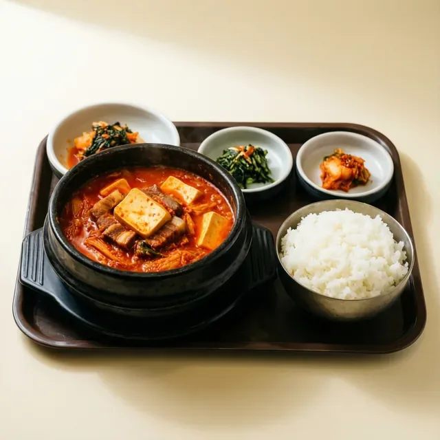 김치찌개 정식