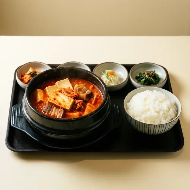 김치찌개 정식