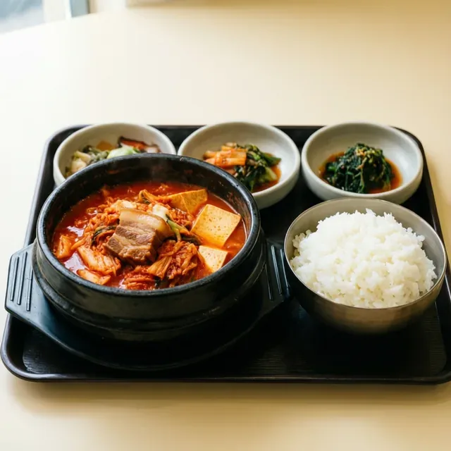 김치찌개 정식