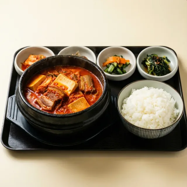 김치찌개 정식