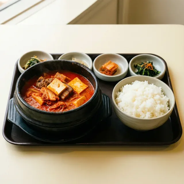 김치찌개 정식