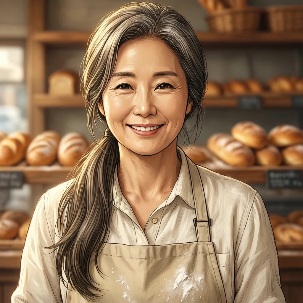 서울대 앞 예시빵집 가게 AI 얼굴