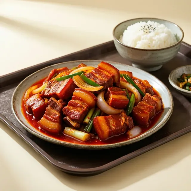 제육볶음 정식