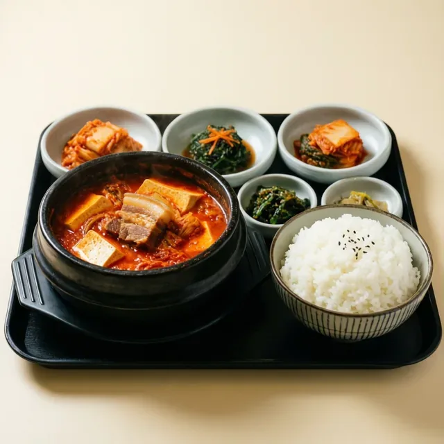 김치찌개 정식