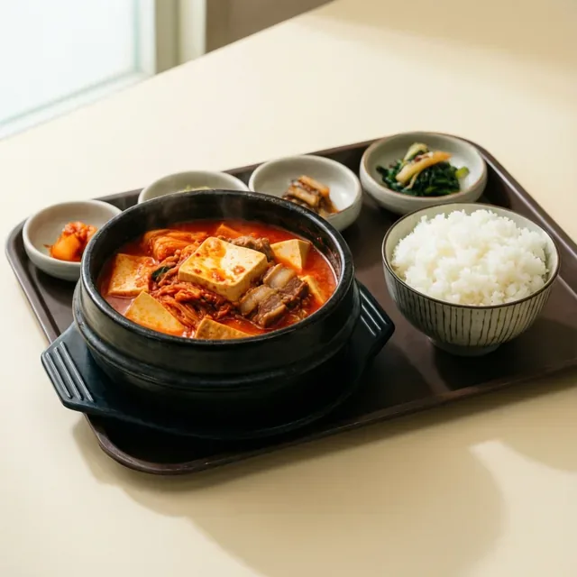 김치찌개 정식