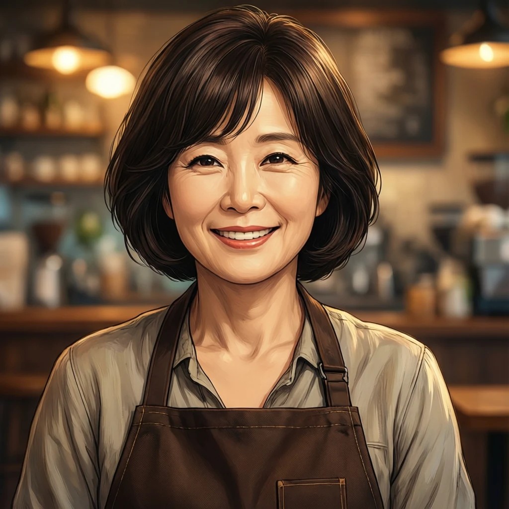 성균관대 앞 예시카페 가게 AI 얼굴