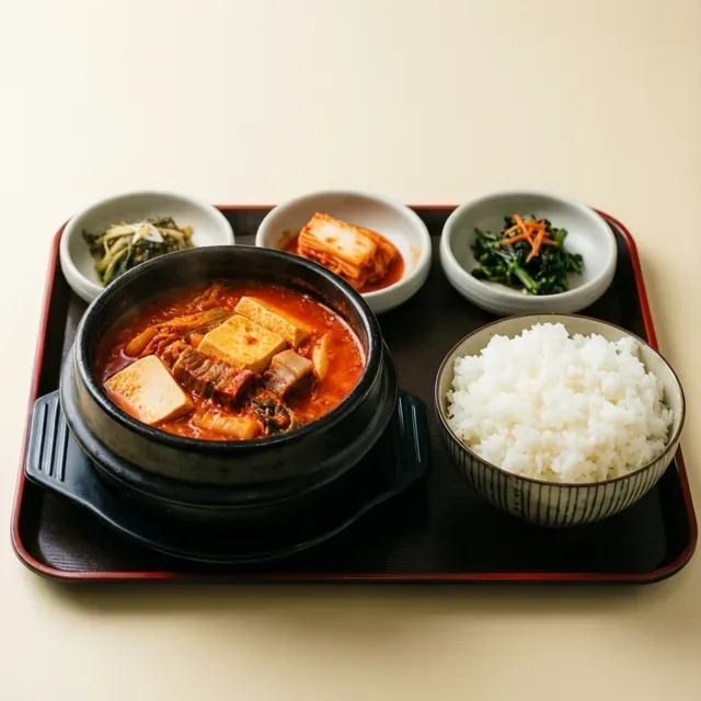 김치찌개 정식