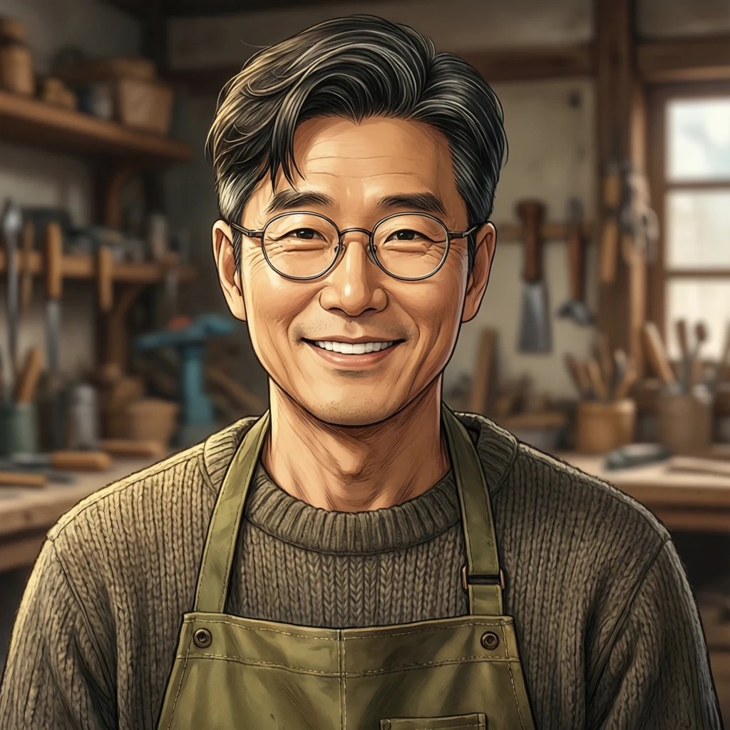 한양대 앞 예시공방 가게 AI 얼굴