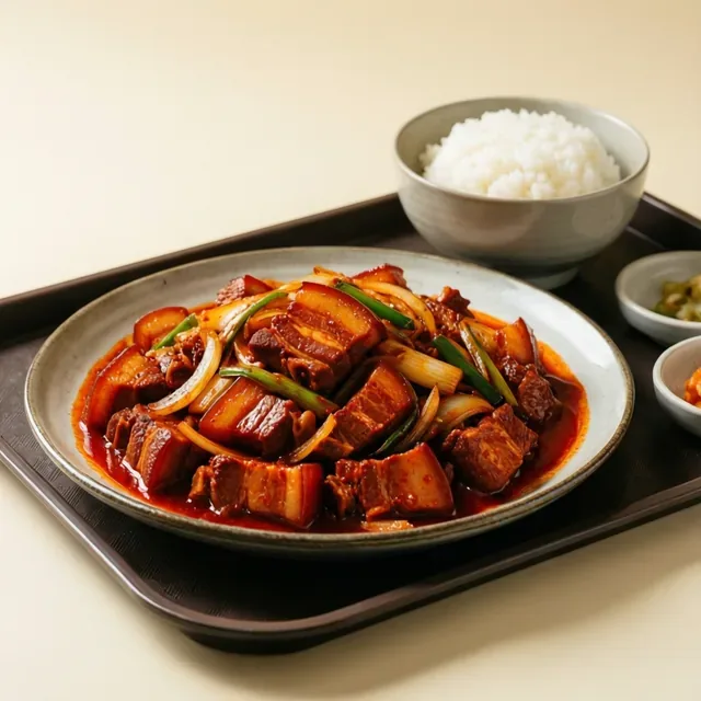 제육볶음 정식