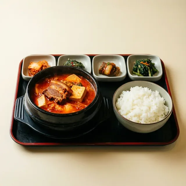 김치찌개 정식