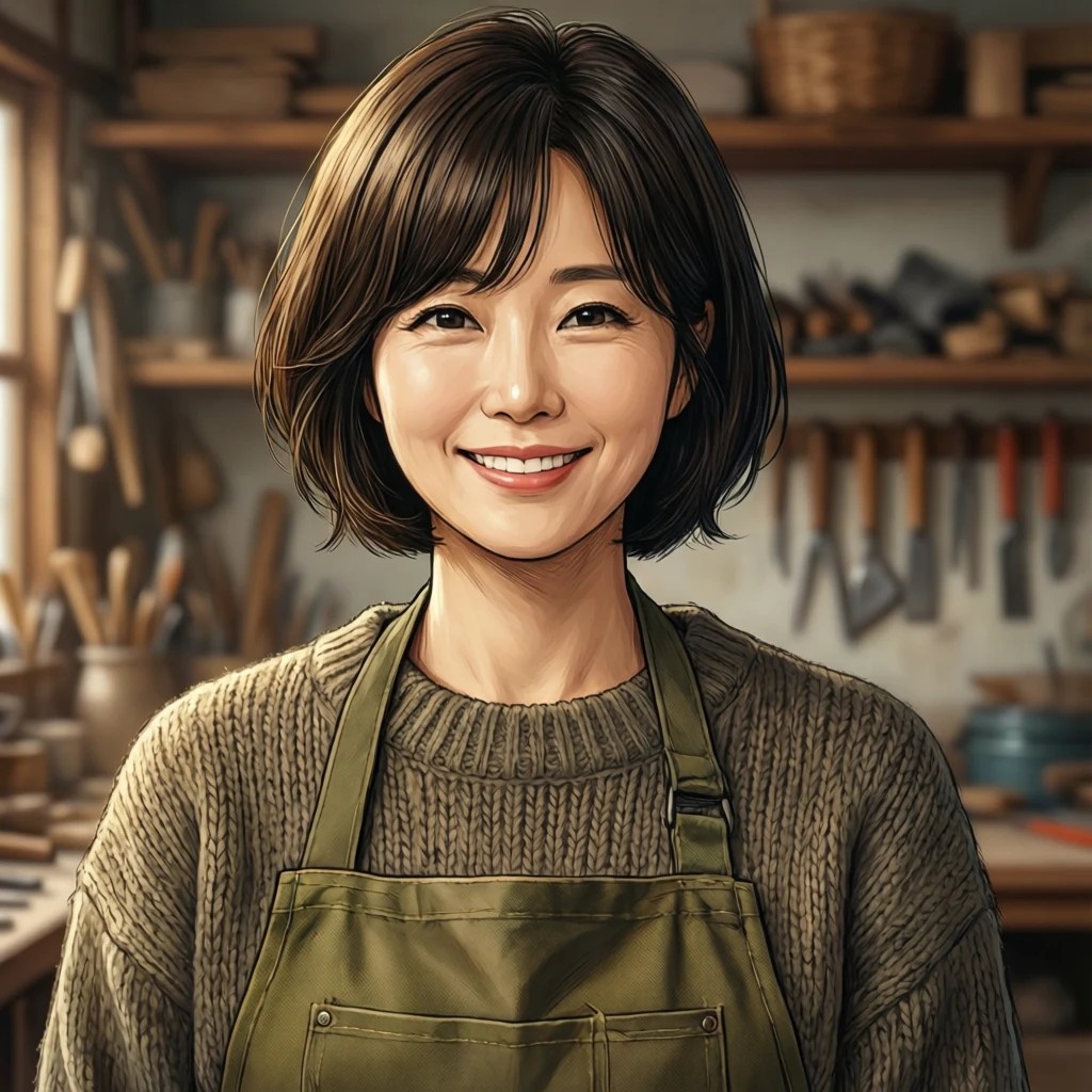 서강대 앞 예시공방 가게 AI 얼굴