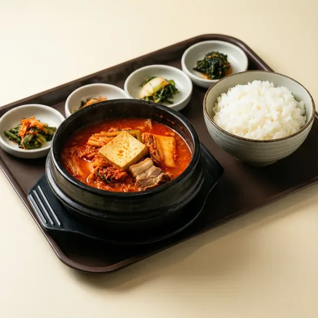 김치찌개 정식