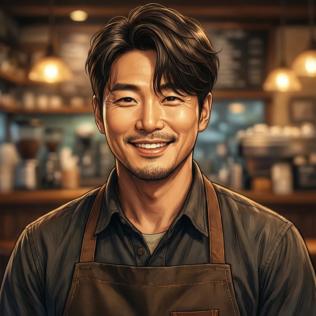 동국대 앞 예시카페 가게 AI 얼굴