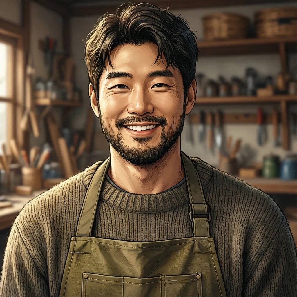 고려대 앞 예시공방 가게 AI 얼굴